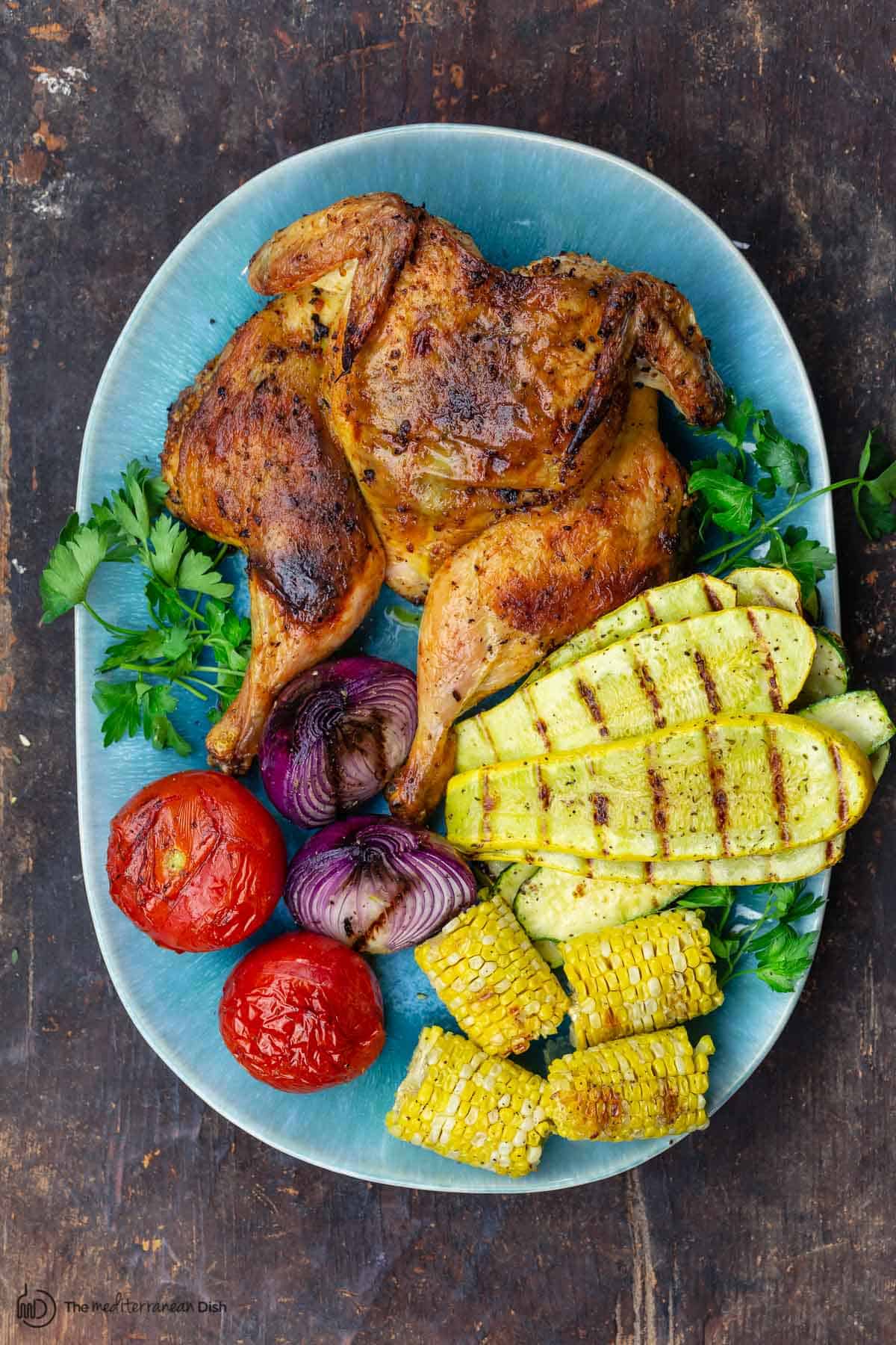 Juicy Grilled Whole Chicken: Just 3 Ingredients for Crispy Skin